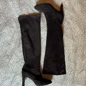 COPY - Suede CH Carolina Herrera knee high boots
